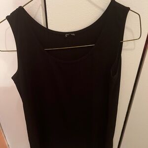 CLARA SUNWOO Classic Black Tank Top
